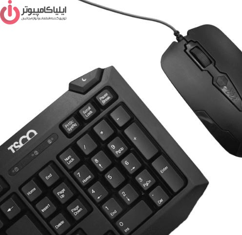 فف کیبورد و ماوس سیم دار تسکو مدل TKM 8054 - تصویر 1