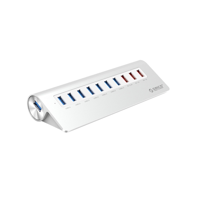 هاب USB 3.0 ده پورت اوریکو مدل M3H73P هاب USB 3.0 ده پورت اوریکو مدل M3H73P