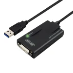 تبدیل USB 3.0 به DVI و VGA یونیتک مدل UNITEK Y-3801 - تصویر 3