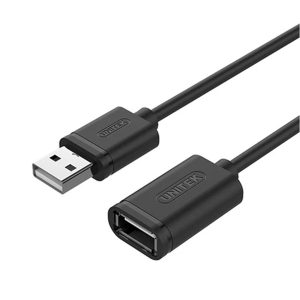 کابل افزایش طول USB یونیتک مدل Y-C418GBK به طول 5 متر