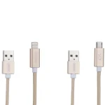 کابل micro USB و لایتنینگ 1.5 متری یونیتک مدل Y-C4023GY - تصویر 2