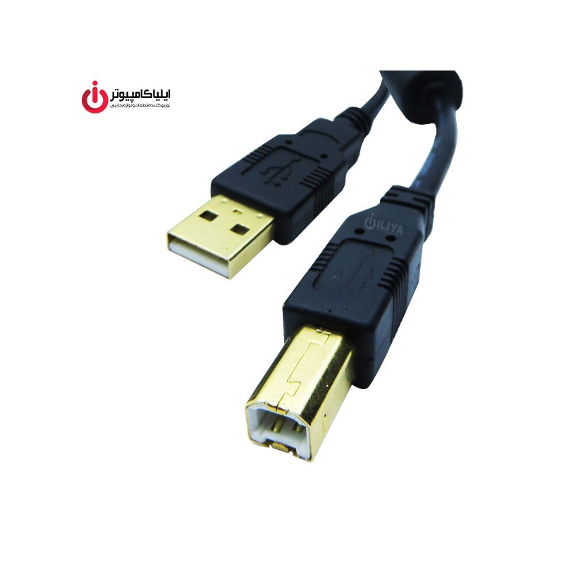 کابل پرینتر USB فرانت 5 متری کابل پرینتر USB فرانت 5 متری