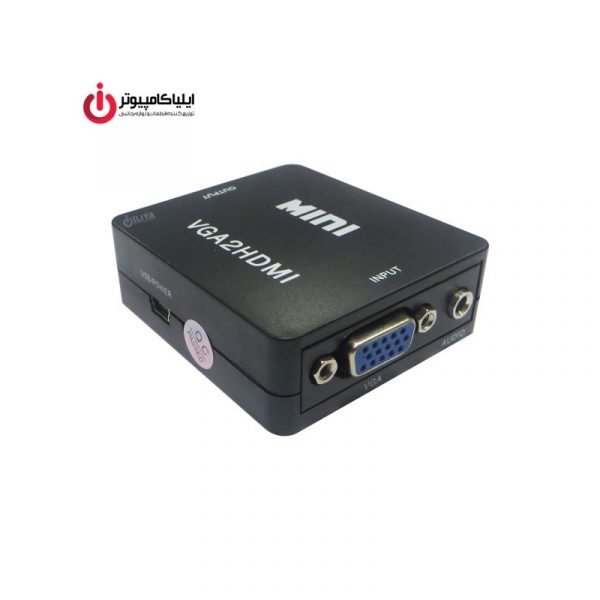 تبدیل تصویر VGA به HDMI برند لایمستون مدل LS-V2H + انتقال صدا