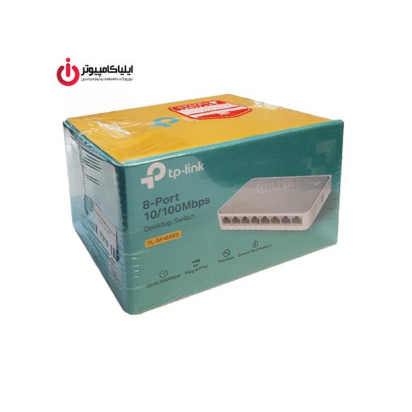 سوئیچ شبکه 8پورت تی پی لینک مدل TL-SF1008D