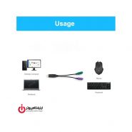 تبدیل USB به PS2 دوبل