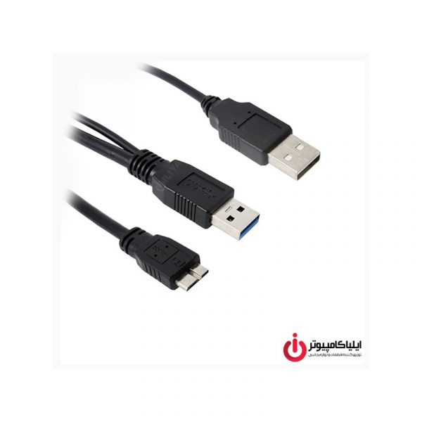 کابل میکرو USB3.0 هارد اکسترنال فرانت مدل FN-U3CY02 به طول 1 متر