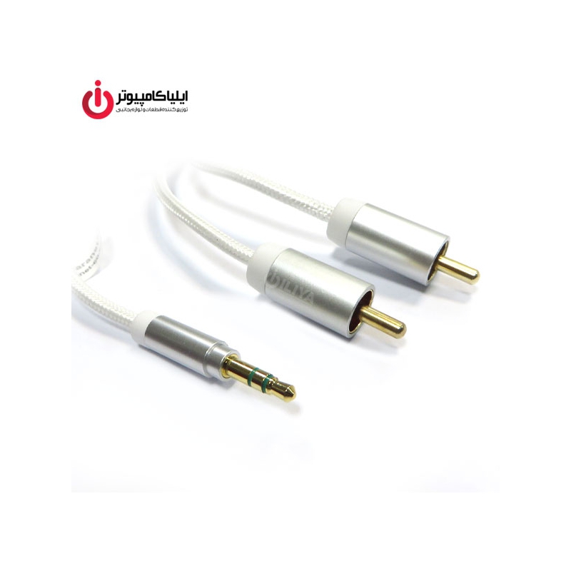 کابل تبدیل 3.5 میلی متری به دو RCA فرانت مدل A2CW10 کابل تبدیل 3.5 میلی متری به دو RCA فرانت مدل A2CW10