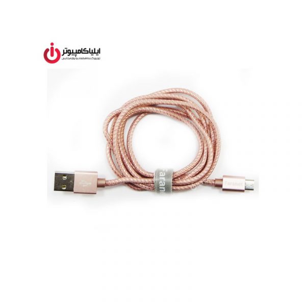 کابل کنفی Micro USB فرانت مدل FN-U2MB12 به طول 1.2 متر