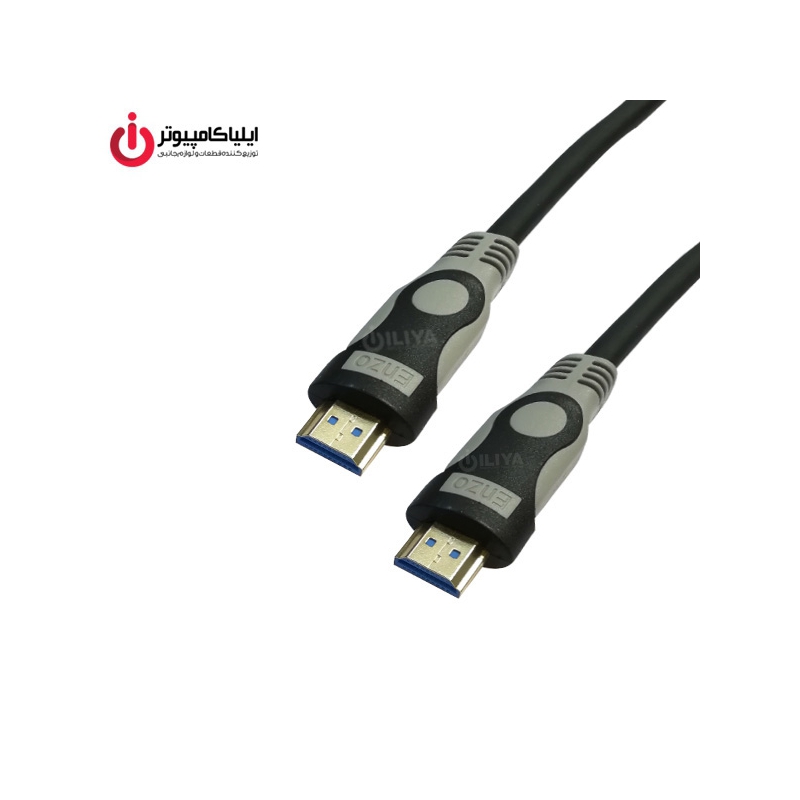 کابل HDMI رزولوشن 4K نسخه 1.4 برند انزو پلاس 1+19 مدل HD-1002 به طول 3 متر کابل HDMI رزولوشن 4K نسخه 1.4 برند انزو پلاس 1+19 مدل HD-1002 به طول 3 متر