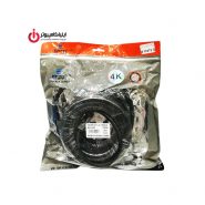کابل HDMI رزولوشن 4K نسخه 1.4 برند انزو پلاس 1+19 مدل HD-1004 به طول 10 متر