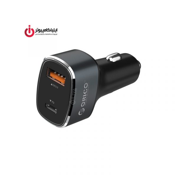 شارژر فندکی هوشمند Type-C دو پورت اوریکو مدل UPL-2U