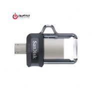 فلش مموری OTG Micro B USB3.0 سن دیسک مدل M3.0 SDDD3 ظرفیت 64 گیگابایت