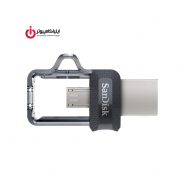 فلش مموری OTG Micro B USB3.0 سن دیسک مدل M3.0 SDDD3 ظرفیت 64 گیگابایت