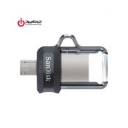 فلش مموری OTG Micro B USB3.0 سن دیسک مدل M3.0 SDDD3 ظرفیت 128 گیگابایت