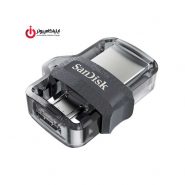 فلش مموری OTG Micro B USB3.0 سن دیسک مدل M3.0 SDDD3 ظرفیت 128 گیگابایت