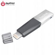 فلش مموری OTG USB3.0 Lightning سن دیسک مدل SDIX40N ظرفیت 32 گیگابایت