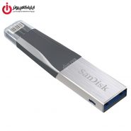 فلش مموری OTG USB3.0 Lightning سن دیسک مدل SDIX40N ظرفیت 32 گیگابایت