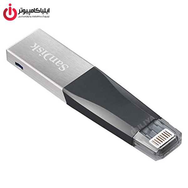 فلش مموری OTG USB3.0 Lightning سن دیسک مدل SDIX40N ظرفیت 64 گیگابایت