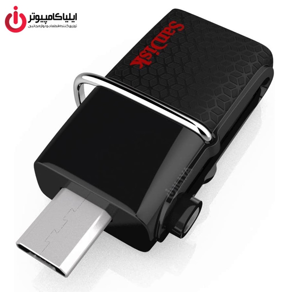 فلش مموری OTG Micro B USB3.0 سن دیسک مدل SDDD2 ظرفیت 32 گیگابایت