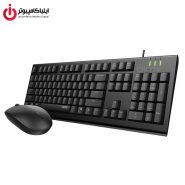 کیبورد و ماوس USB رپو مدل X125S