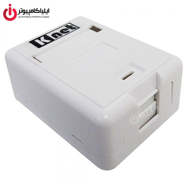 باکس و کیستون تک پورت روکار CAT6 برند کی نت