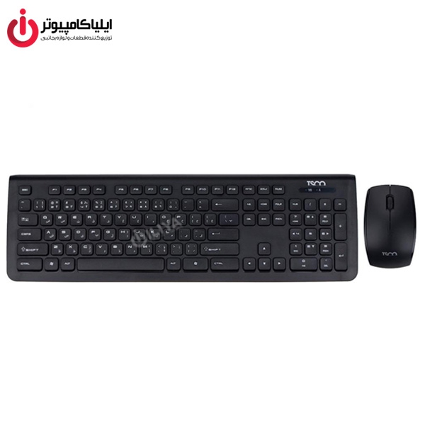 کیبورد و ماوس بی سیم تسکو مدل TKM 7018W