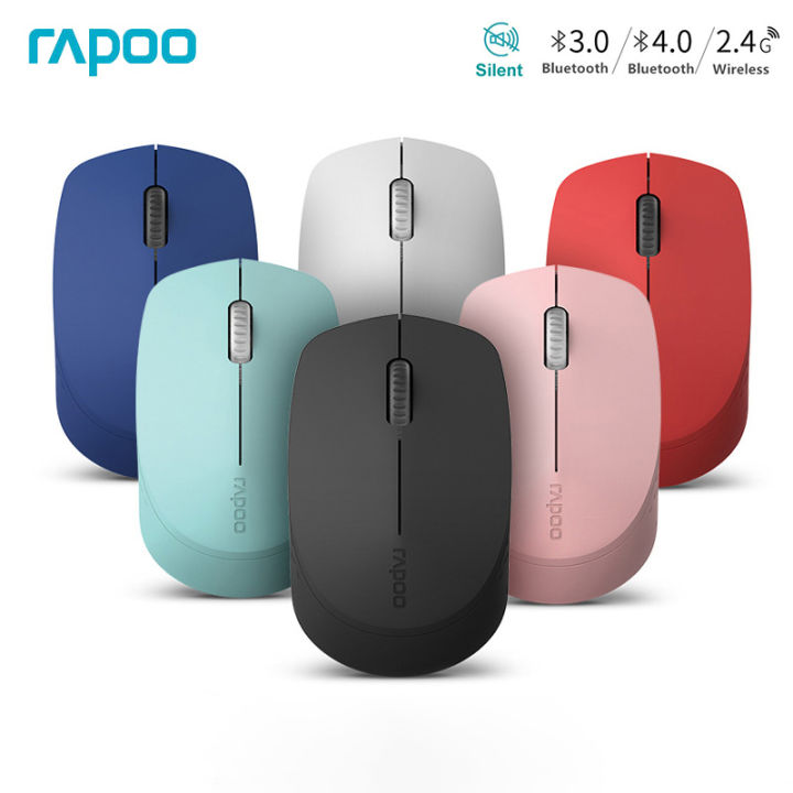 ماوس وایرلس و بلوتوثی رپو مدل RAPOO M100