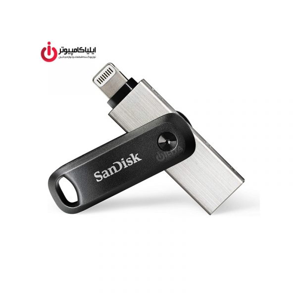 فلش مموری OTG Lighting USB3.0 سن دیسک مدل SDIX60N-256G-GN6NE ظرفیت 256 گیگابایت