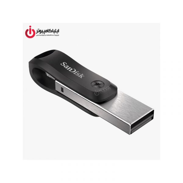 فلش مموری OTG Lighting USB3.0 سن دیسک مدل SDIX60N-256G-GN6NE ظرفیت 256 گیگابایت