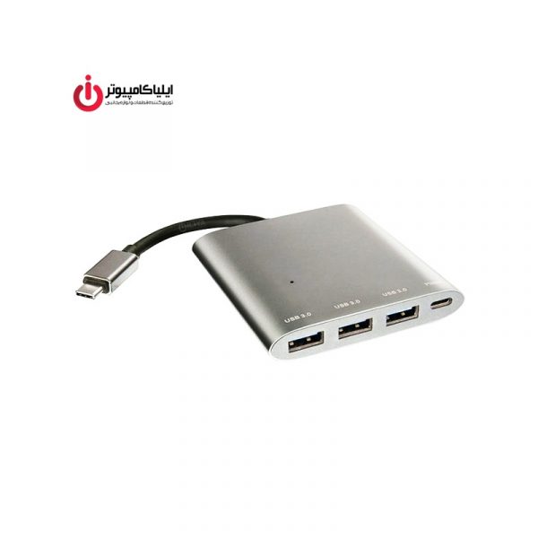 هاب USB3.0 سه پورت با رابط Type-C برند فرانت مدل FN-UCH310