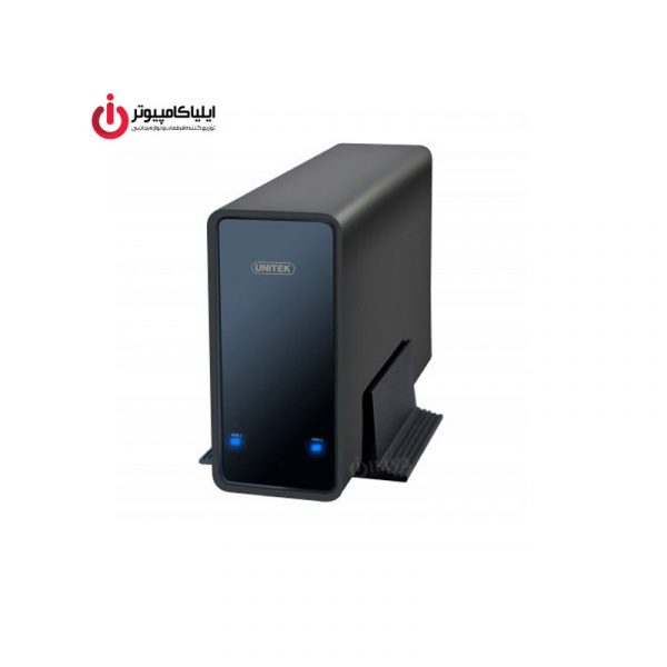 باکس هارددیسک 2.5 اینچی اتصال USB3.1 Type-C یونیتک مدل Y-3364 با قابلیت RAID