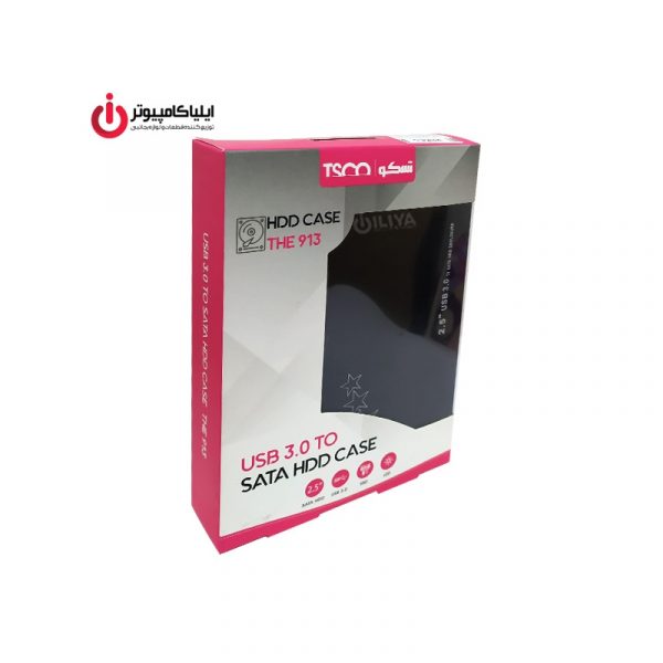 باکس هارد دیسک 2.5 اینچ USB3.0 تسکو مدل THE 913