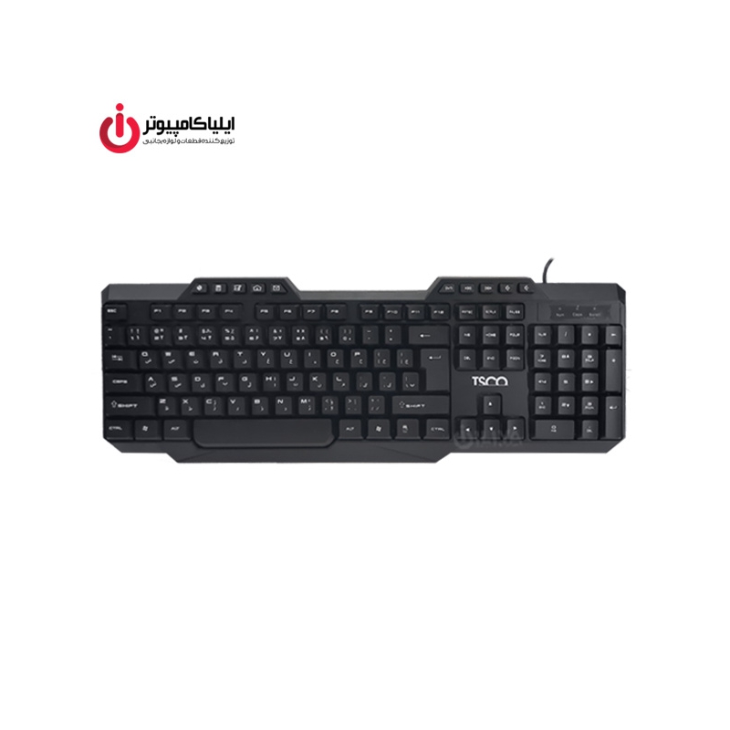 کیبورد USB تسکو مدل TK 8019 کیبورد USB تسکو مدل TK 8019