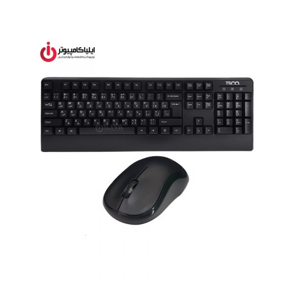 کیبورد و ماوس بی سیم تسکو مدل TKM 7022W