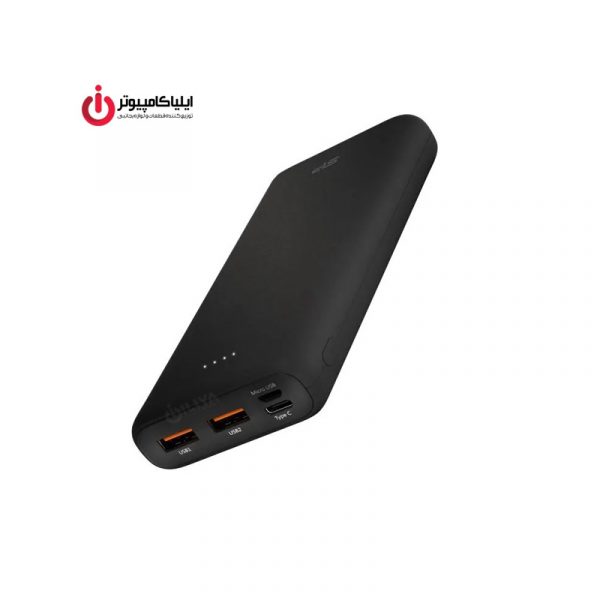 پاوربانک Qualcomm Type-C سیلیکون پاور مدل C20QC با ظرفیت 20000 میلی آمپر