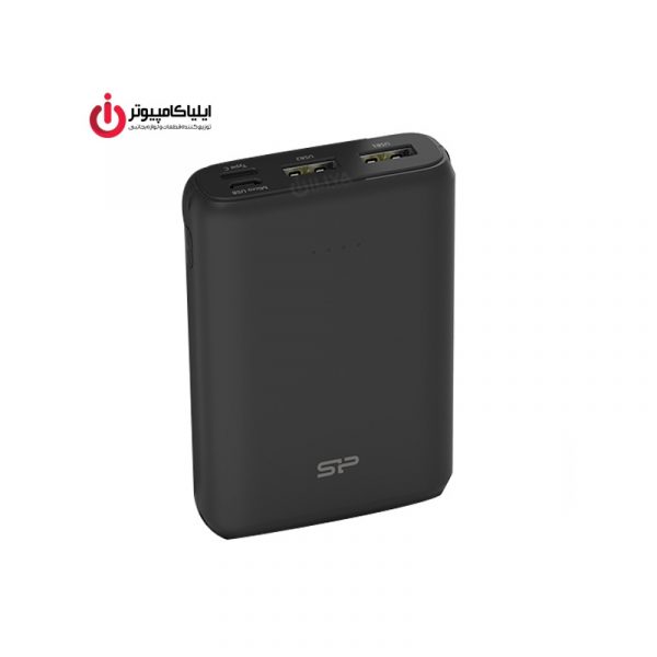 پاوربانک Qualcomm Type-C سیلیکون پاور مدل C10QC با ظرفیت 10000 میلی آمپر