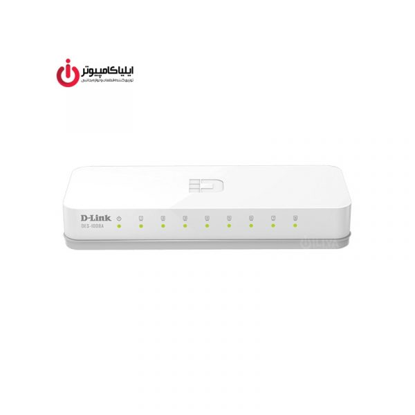 سوئیچ شبکه 8 پورت دی لینک مدل DES-1008A