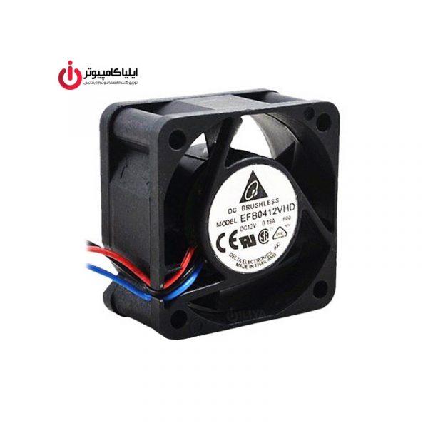 فن خنک کننده 4*4 مدل EFB0412VHD با موتور Brushless و قطر 2 سانتیمتر