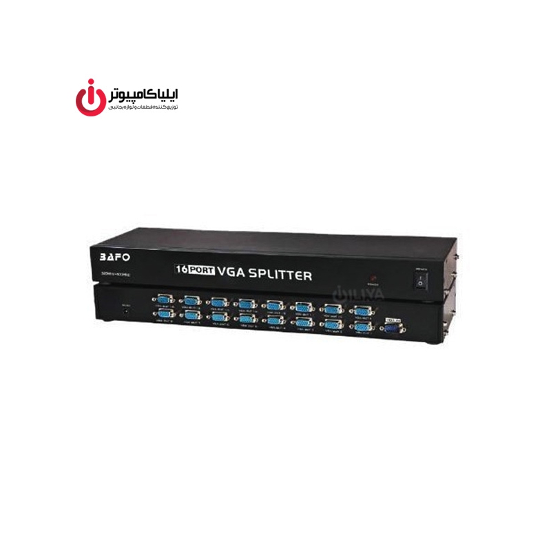 اسپلیتر 1 به 16 درگاه VGA بافو اسپلیتر 1 به 16 درگاه VGA بافو