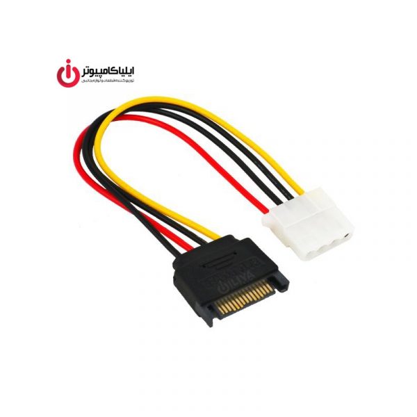 تبدیل برق پاور نر Molex به پورت SATA ماده