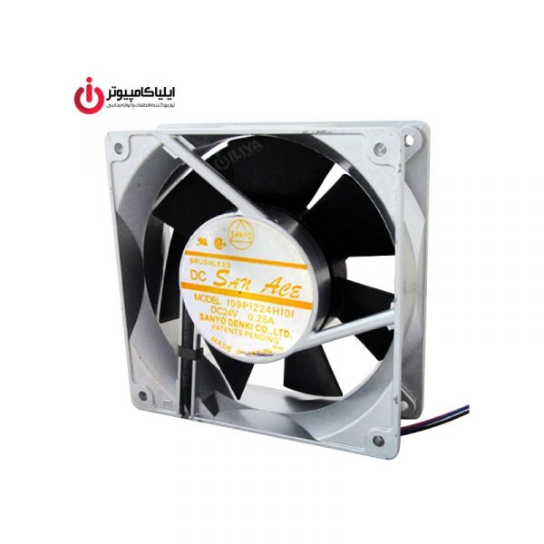 فن خنک کننده 12*12 مدل San Ace 109P1224H101 و قطر 2.5 سانتیمتر