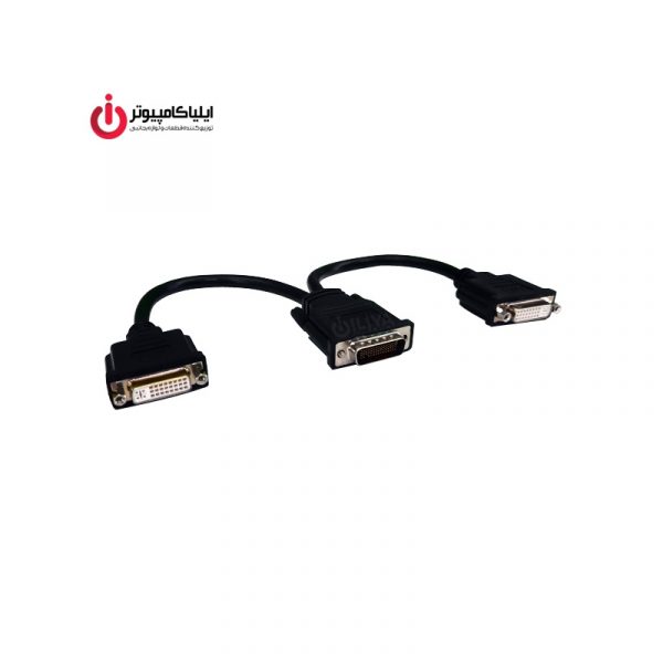 تبدیل DVI نر به دو پورت DVI مادگی
