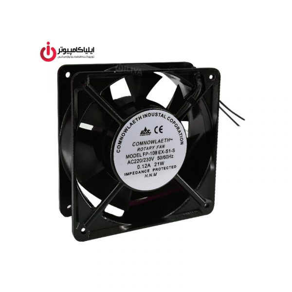 فن خنک کننده 12*12 برند روتاری مدل FP-108 و قطر 4 سانتیمتر