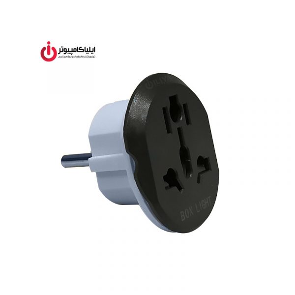 تبدیل برق 3 به 2 تراولر باکس لایت مدل NK-605