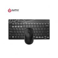 کیبورد و ماوس وایرلس و بلوتوث رپو مدل 8000M