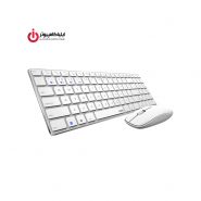 کیبورد و ماوس وایرلس و بلوتوث رپو مدل 9300M