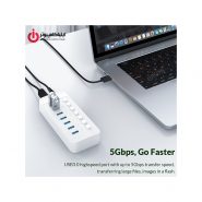 هاب USB3.0 هفت پورت اوریکو مدل CT2U3-7AB