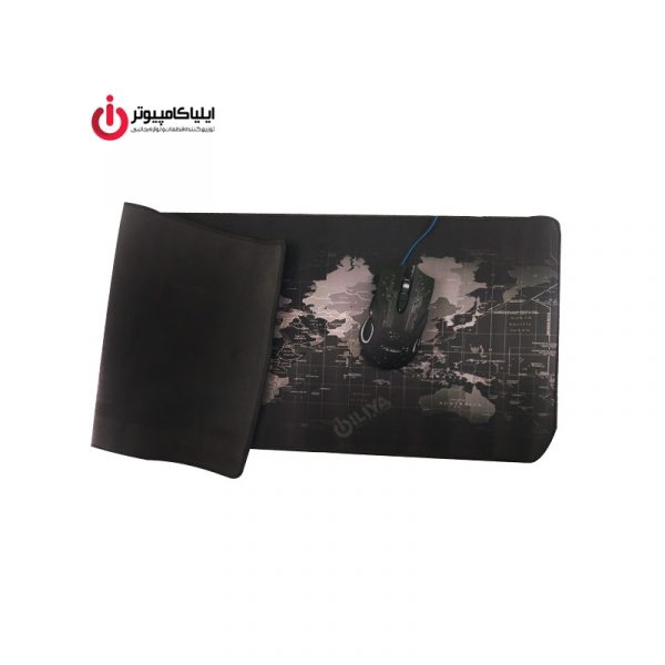 ماوس پد گیمینگ مدل نقشه جهان سایز 80x30