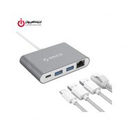 هاب USB3.0 دو پورت اوریکو مدل RCR2A