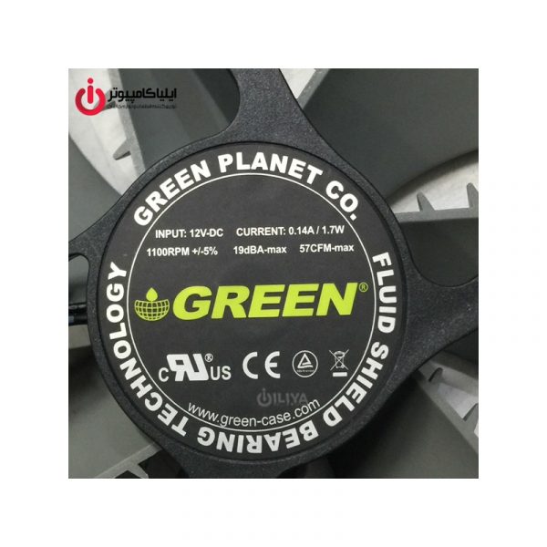 فن خنک کننده 12*12 بلبرینگی مدل Long Sheng XIN و قطر 2.5 سانتیمتر